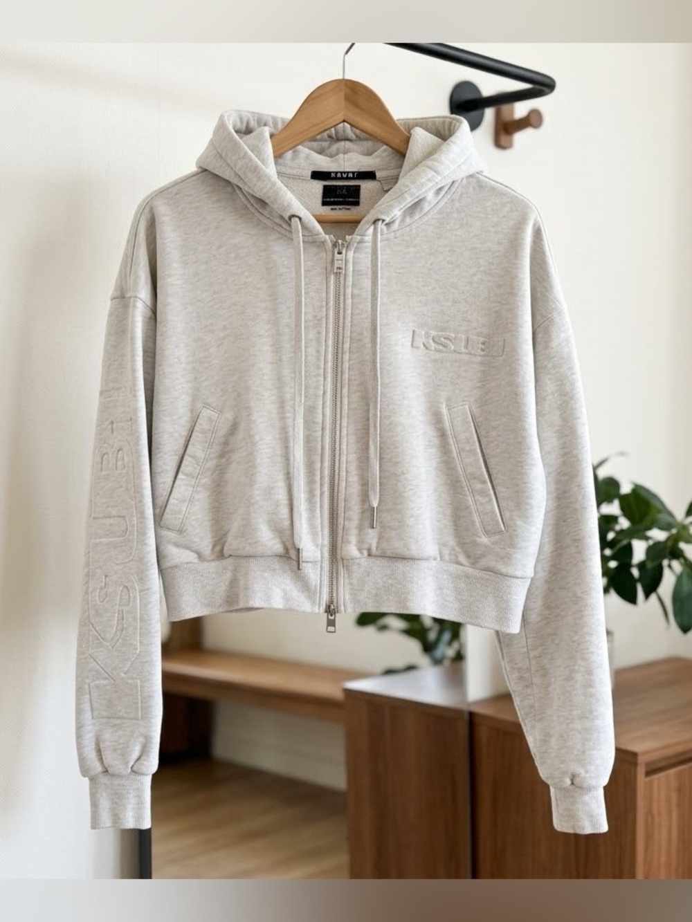 KSUBI SOTT ORIGIN HOODIE SNOW MARLE Light Grey Marle / M